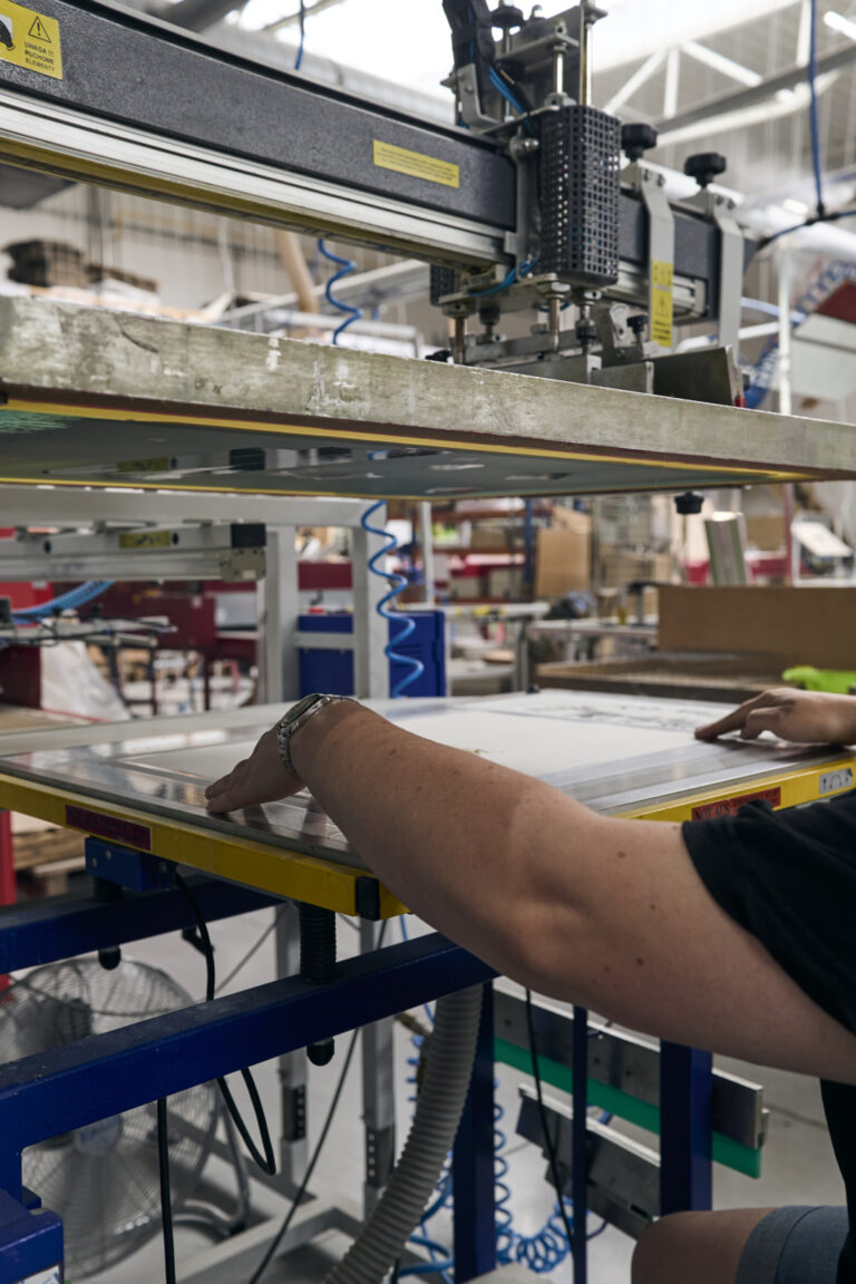 Textile Kennzeichnung in der Produktion