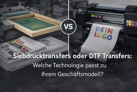 Siebdrucktransfers oder DTF Transfers: Welche Lösung passt im B2B?