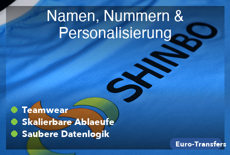 Namen, Nummern und Personalisierung auf Sportbekleidung: Welche Prozesse sauber skalieren