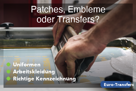 Patches, Embleme oder Transfers? Welche Kennzeichnung passt zu Arbeitskleidung und Uniformen