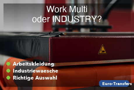 Work Multi oder INDUSTRY? Welche Lösung passt zu Arbeitskleidung und Industriewäsche